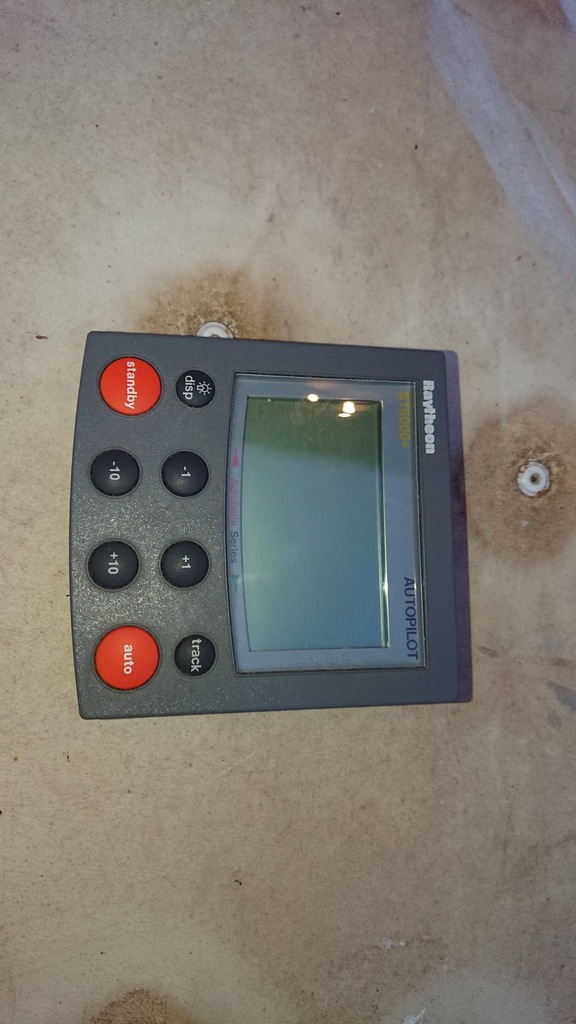 Raymarine Raytheon Autopilot wyswietlacz st6000+ 7406229874