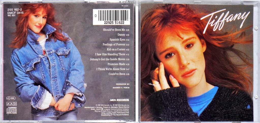 Tiffany - Tiffany 1987 ALBUM CD - 7101125340 - oficjalne archiwum Allegro