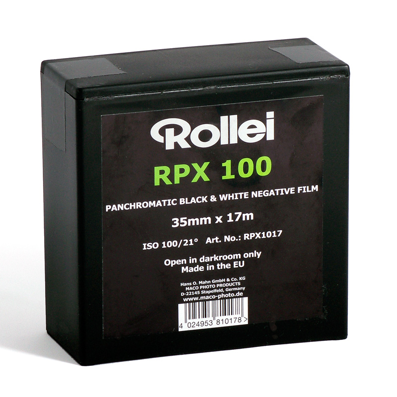 ROLLEI RPX 100 17m ( film w szpuli, metraż )