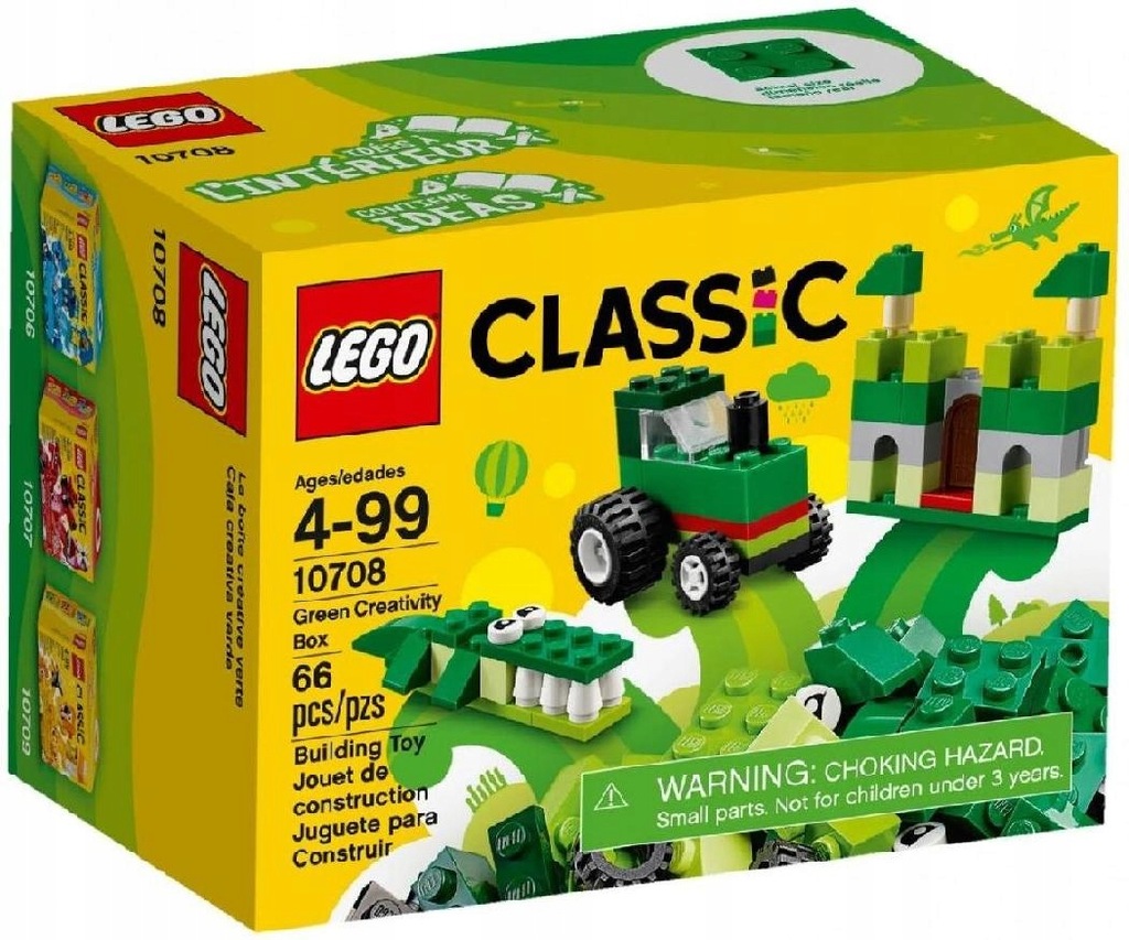 LEGO POLSKA Classic Zielony zestaw kreatywny