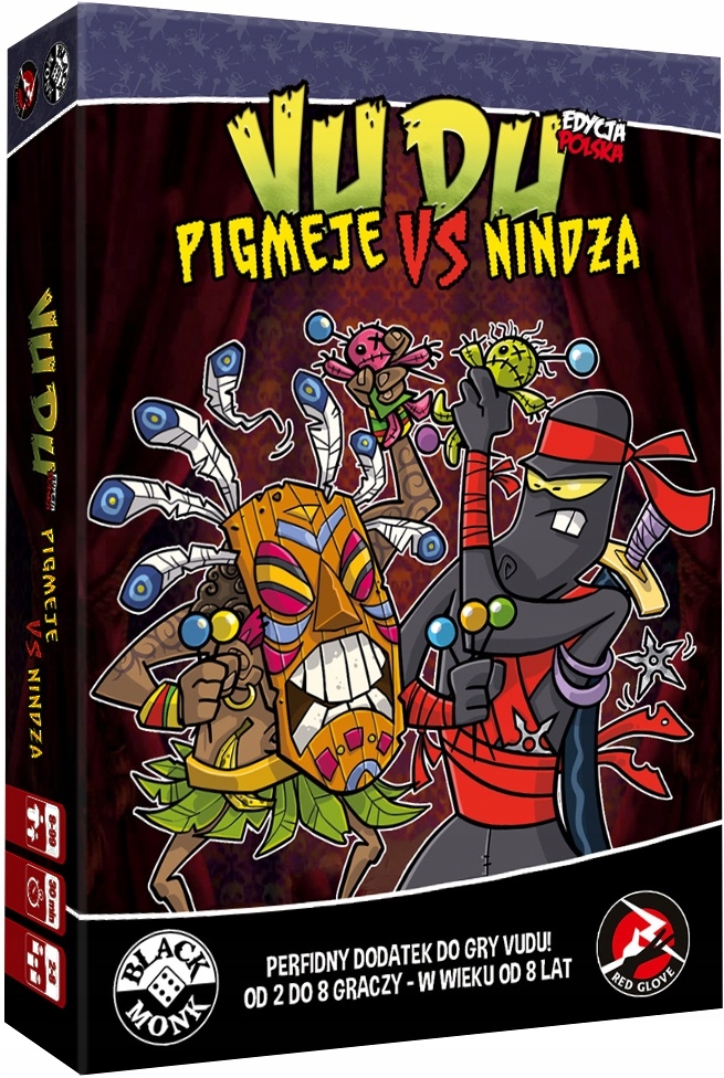 VUDU PIGMEJE VS NINDŻA GRA KARCIANA IMPREZOWA