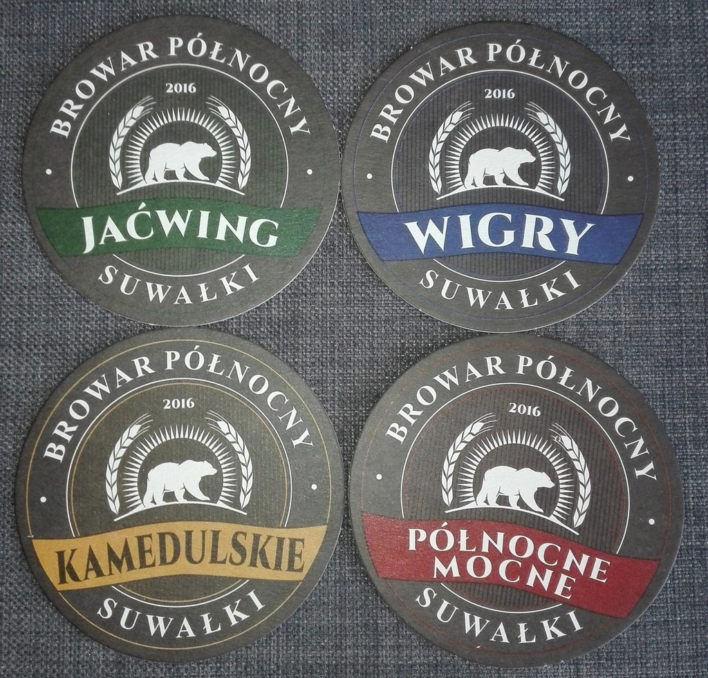 SUWAŁKI - browar Północny - komplet