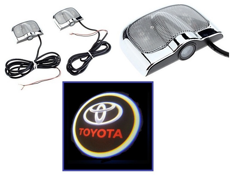 ŚWIATLA LED POWITALNE LOGO Toyota PROJEKTOR drzwi 7040157758