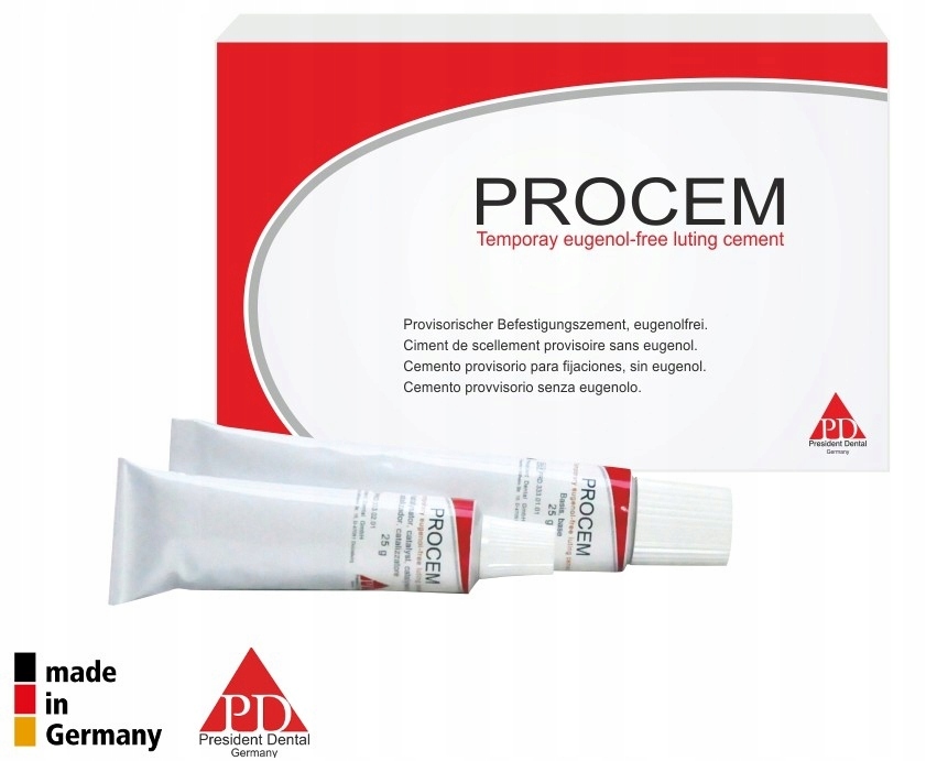 Procem cement tymczasowy do koron i mostów, sklep