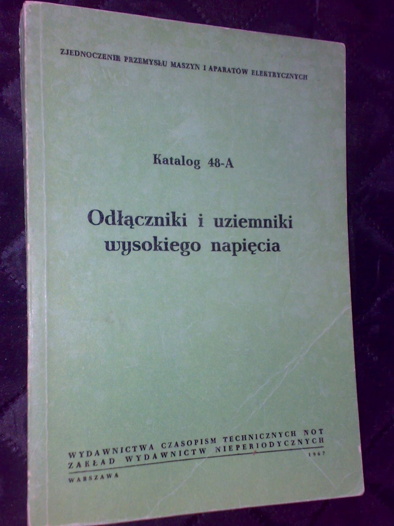 ODŁĄCZNIKI I UZIEMNIKI WYSOKIEGO NAPIĘCIA  KATALOG