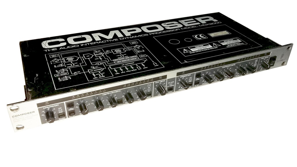 BEHRINGER COMPOSER MDX2000 kompresor limiter gate