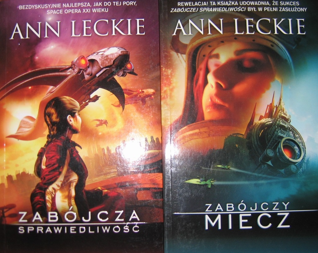ZABÓJCZA SPRAWIEDLIWOŚĆ +ZABÓJCZY MIECZ ANN LECKIE