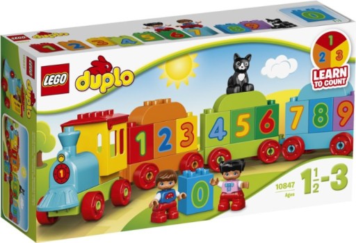 LEGO DUPLO Pociąg z Cyferkami 10847