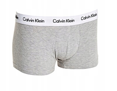 Calvin Klein Bokserki Meskie Szare 1 Sztuka M 7603870341 Oficjalne Archiwum Allegro