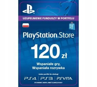 Sony PlayStation Network 120 zł [kod]