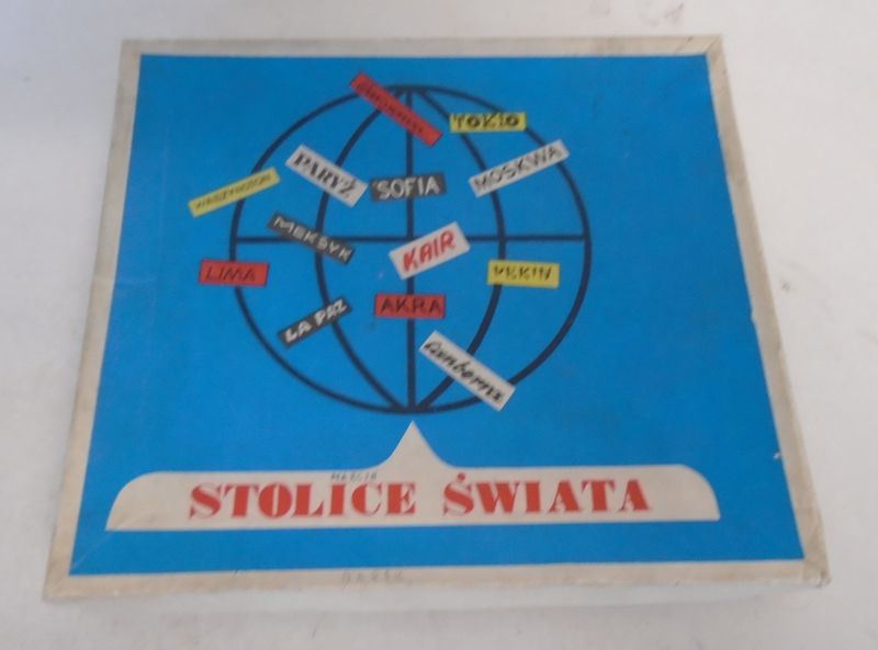Stolice świata gra PRL