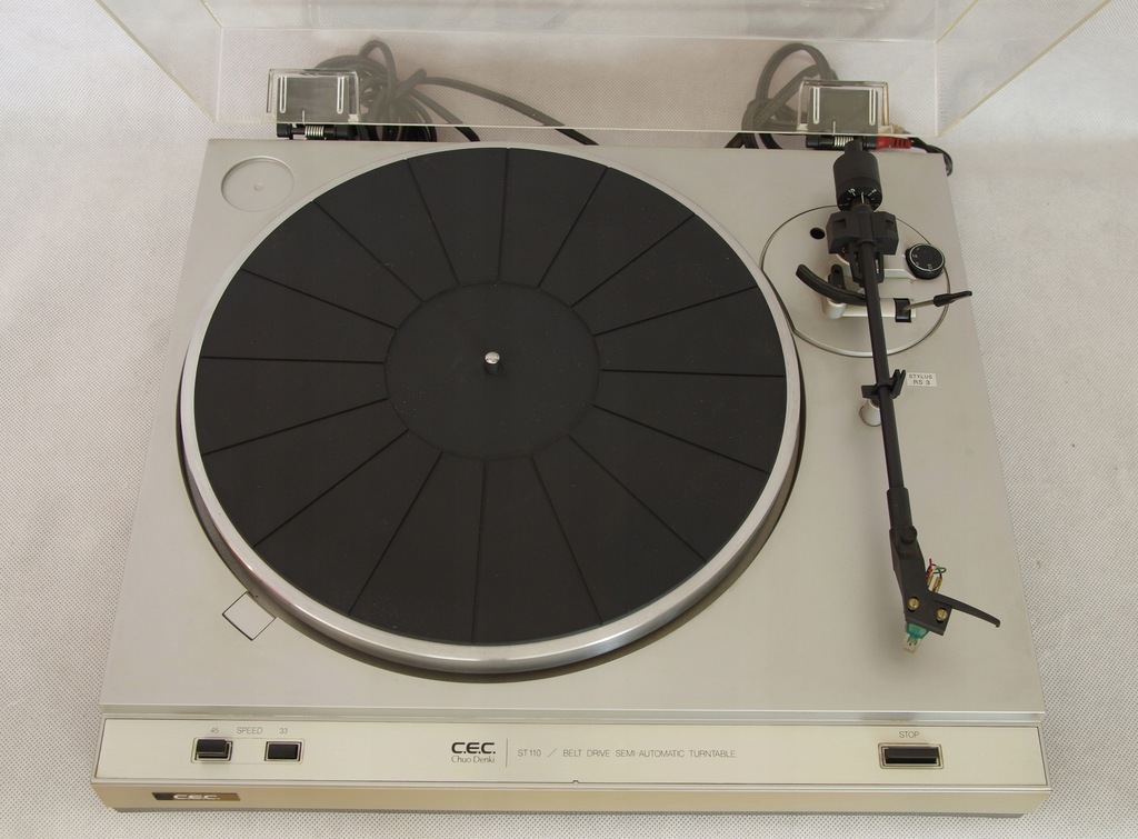 CEC ST 110, półautomatyczny gramofon. Sprawny. - 7628758963 - oficjalne ...