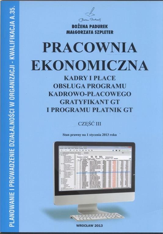 ćw program kadrowo-płacowy Gratyfikant GT Płatnik
