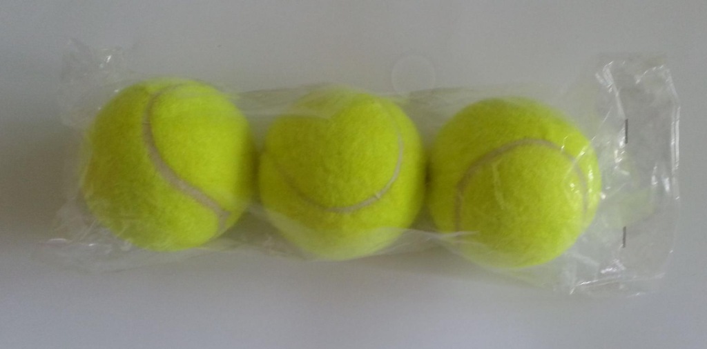 piłki do tenisa ziemnego tenisowe komplet 3 szt.