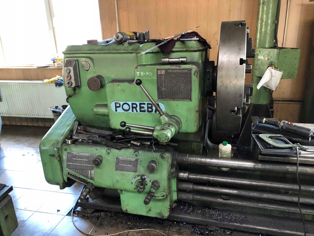Tokarka uniwersalna POREBA TR 90 x 3000 31000 nett