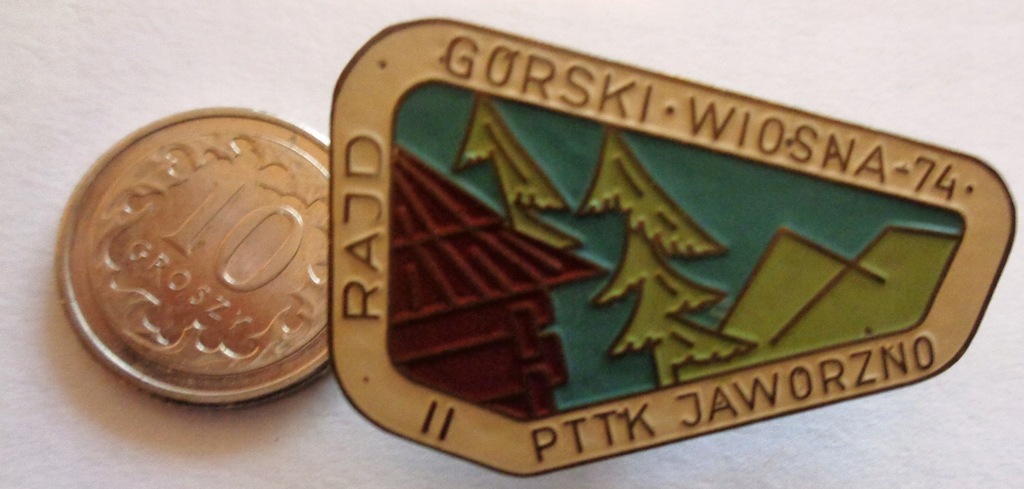 ODZNAKA RAJD GÓRSKI PTTK JAWORZNO 74