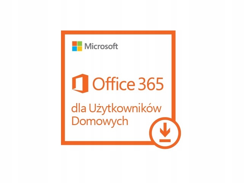 Microsoft Pakiet Office 365 Home na 5 stanowisk