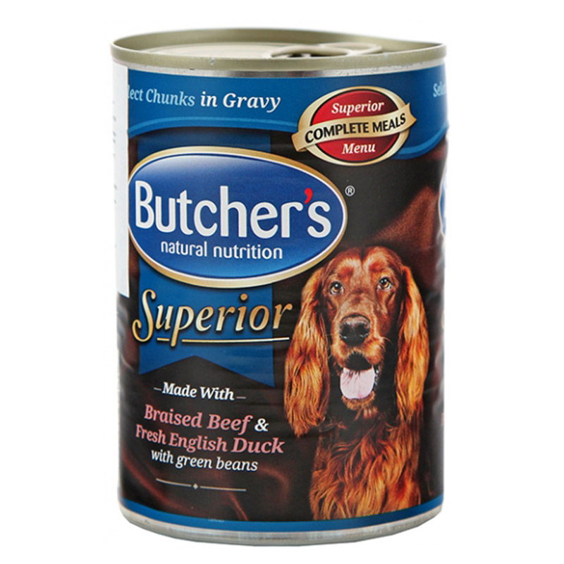 BUTCHER'S Superior wołowina 3x400g + 400g