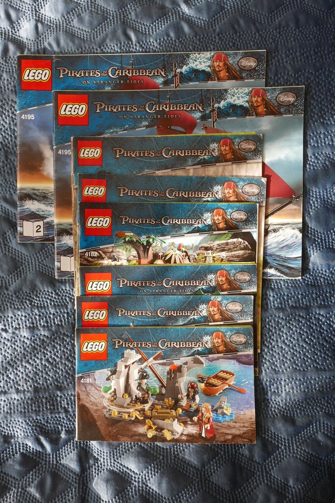 Lego Piraci z Karaibów Instrukcje