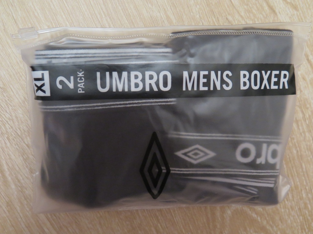 Bokserki męskie 2-Pack    UMBRO      (XL) BOXER