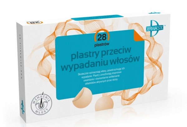 DERMASTIC Plastry przeciw wypadaniu włosów 28 szt.