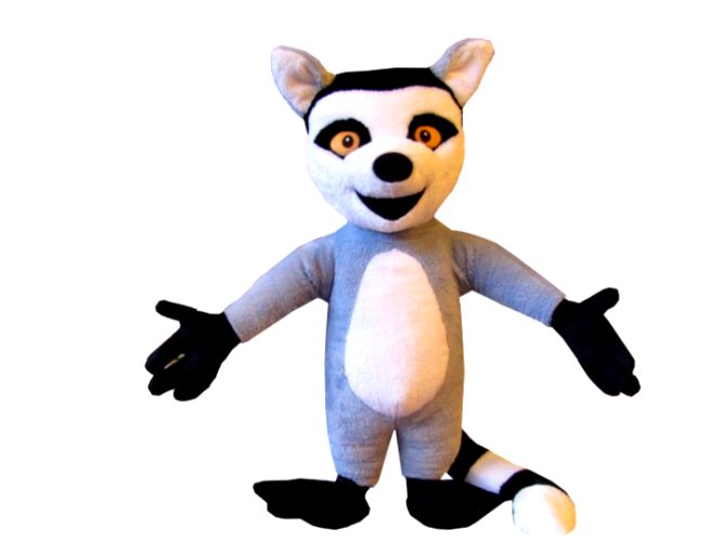 OLBRZYMI LEMUR 100 cm MASKOTKA GIGANT PLUSZAK
