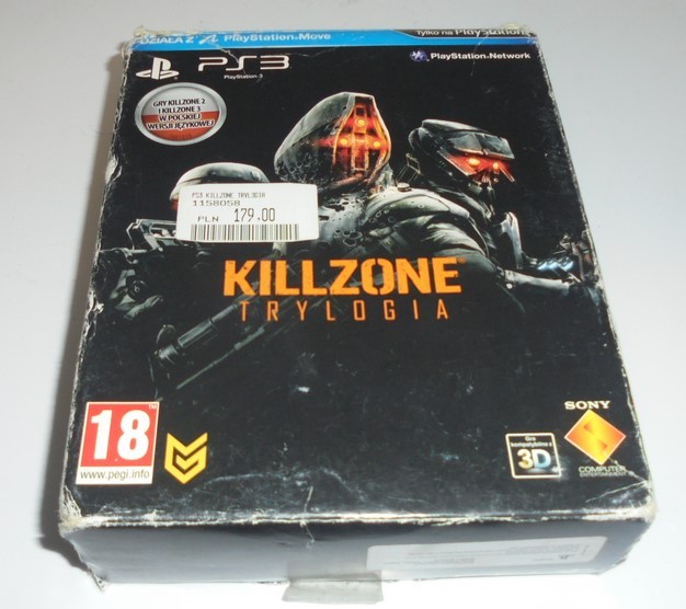 KILLZONE TRYLOGIA PS3
