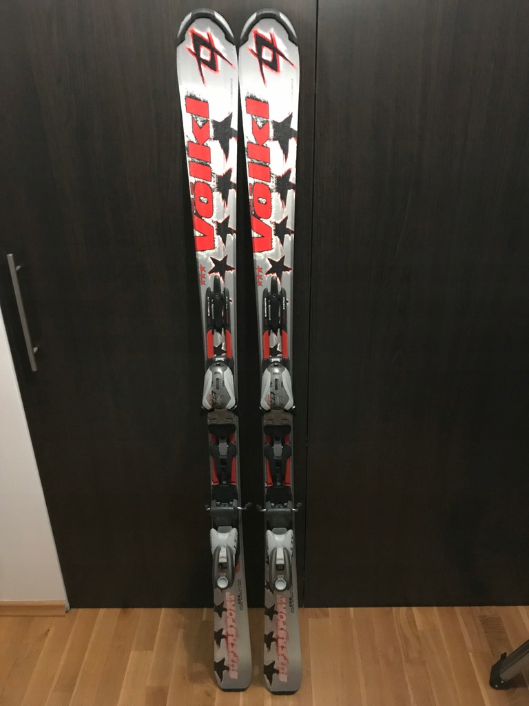 Narty VOLKL SUPERSPORT 3 STARS 154 cm z wiązaniami
