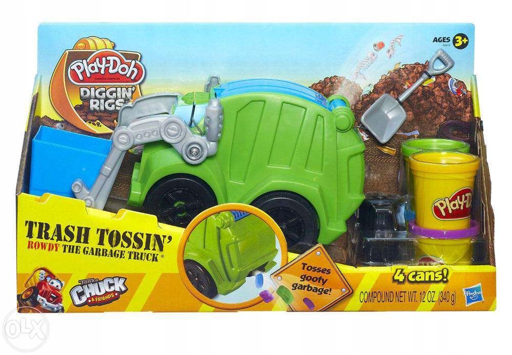 Play doh Rowdy Śmieciarka Ciężarówka Hasbro
