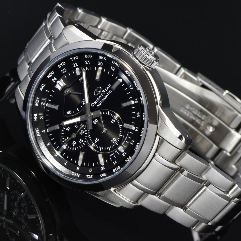 ORIENT STAR. World Time. SJC00001B0. 10 ATM. New 7092647357