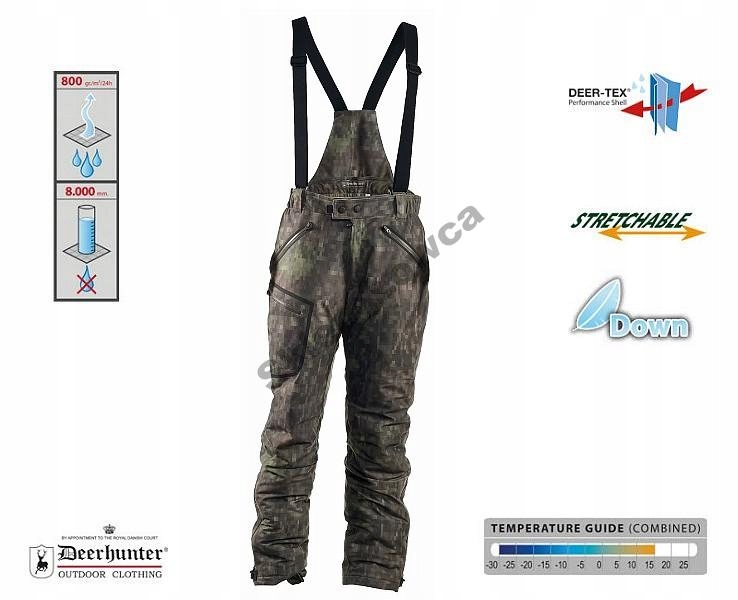 Deerhunter RECON - spodnie 3099 zimowe, XL