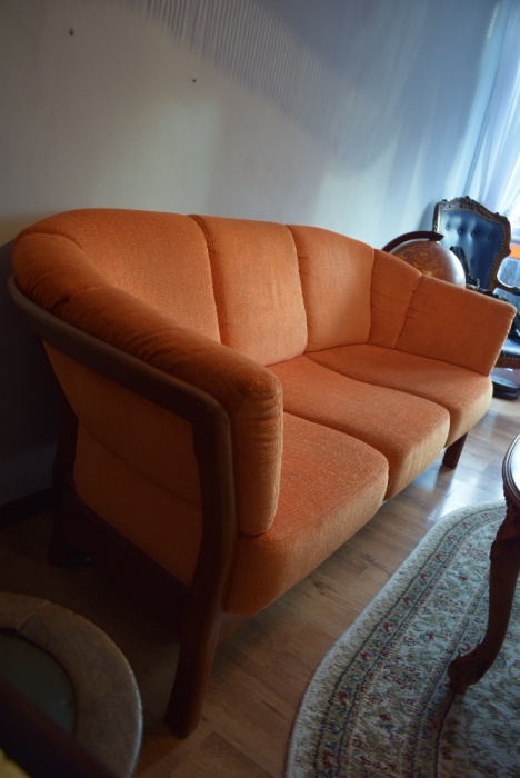 sofa trzyosobowa - art deco dł. 195 cm
