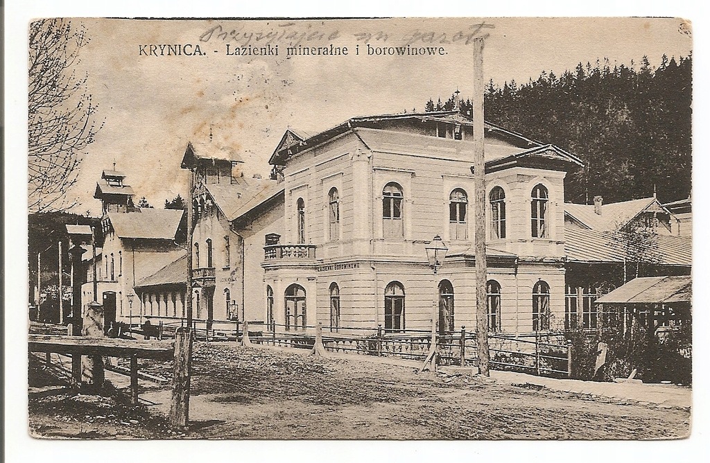 KRYNICA -ŁAZIENKI MINERALNE I BOROWINOWE