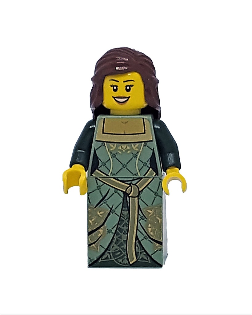 LEGO FIGURKA CASTLE GREEN PRINCESS