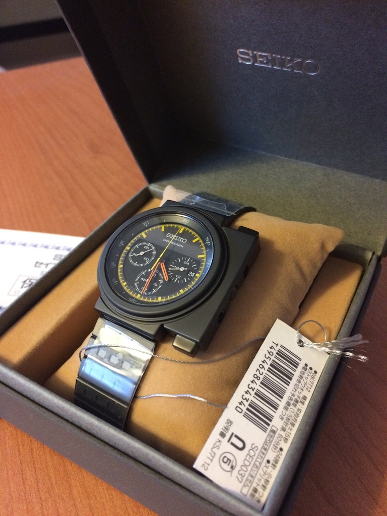 Seiko Ripley Spirit Smart SCED037 Giugiaro Aliens