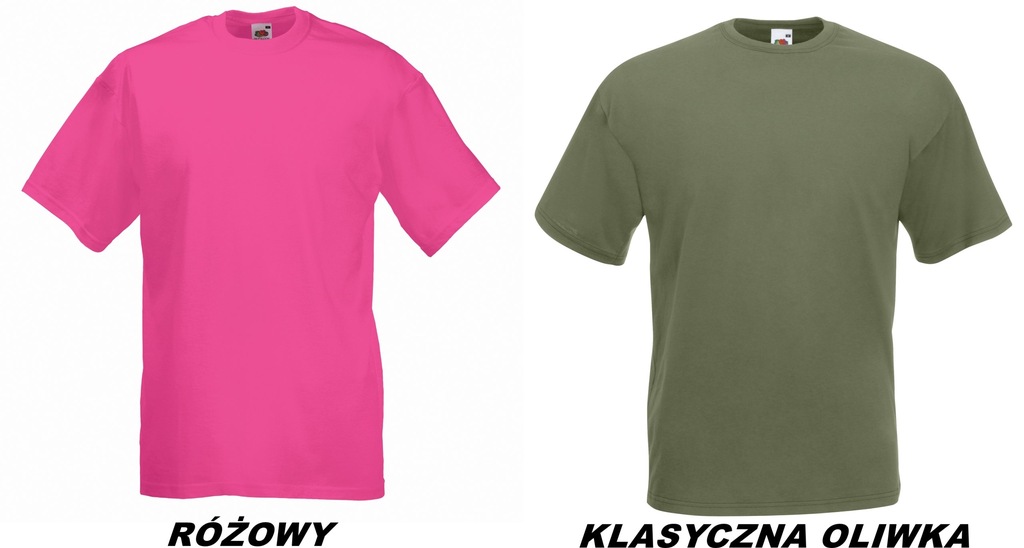 FRUIT OF THE LOOM TSHIRT KOSZULKI KOSZULKA L 7075917223 oficjalne