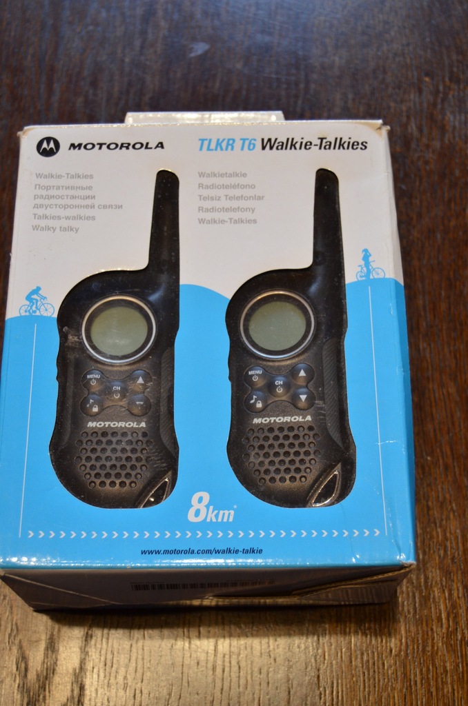 Walkie talkie Motorola TLKR T6 super stan 8km
