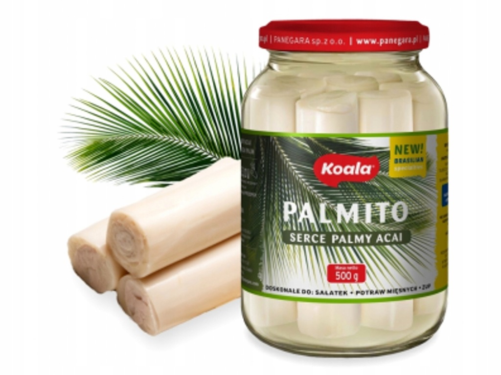 KOALA PALMITO SERCE PALMY JADALNY RDZEŃ ACAI 500 g