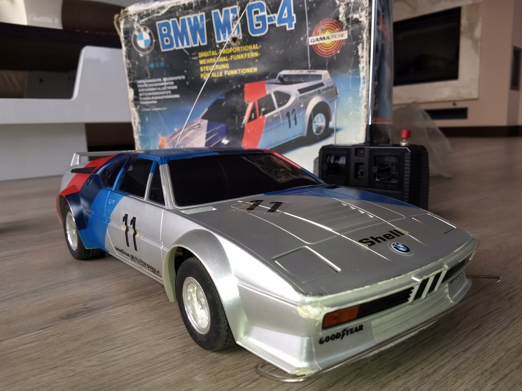 BMW M1 G-4 zdalny model 1:11 MATSUSHIRO Japan