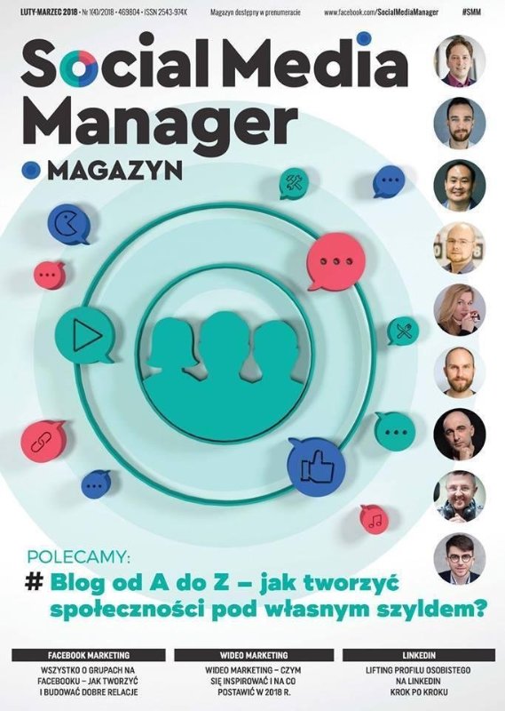 Social Media Manager  Czasopismo  NOWE