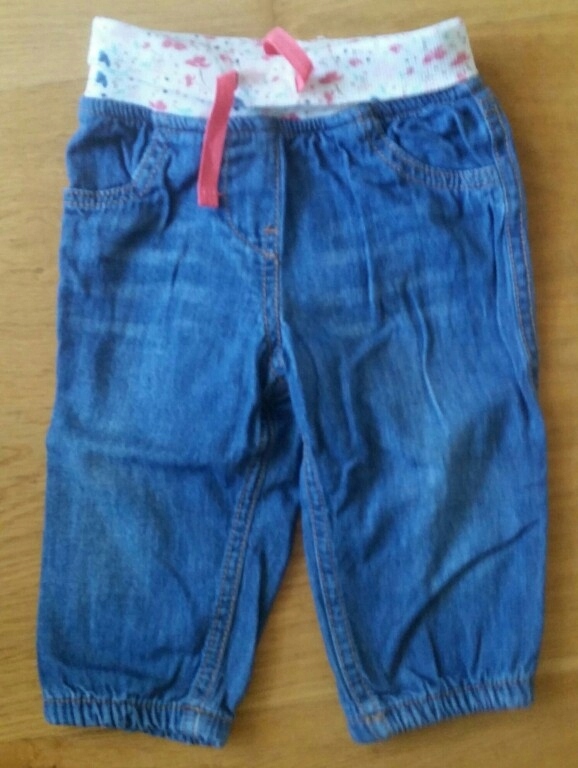 Spodnie jeansowe F&amp;F, rozm 74
