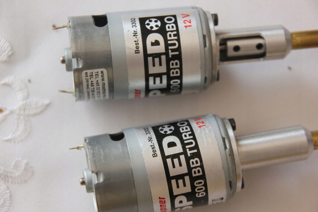 GRAUPNER speed 600 BB TURBO 12V
