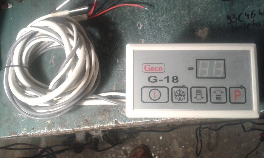 Sterownik Geco G-18 chłodnia 230 Sonda regulator.