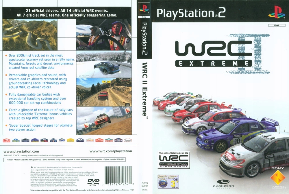 Wrc 2 deals ps2