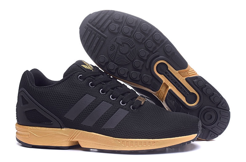 Adidas zx flux outlet gold feminino