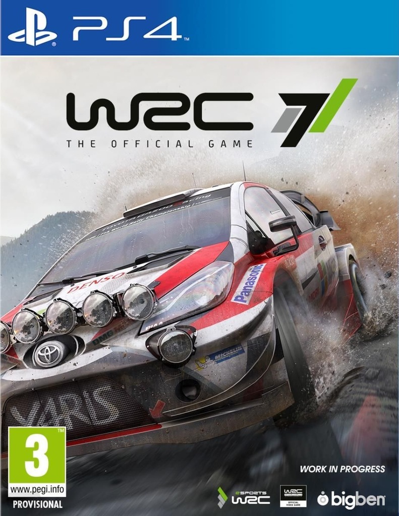 PS4 WRC 7 FIA World Rally Championship Trofea