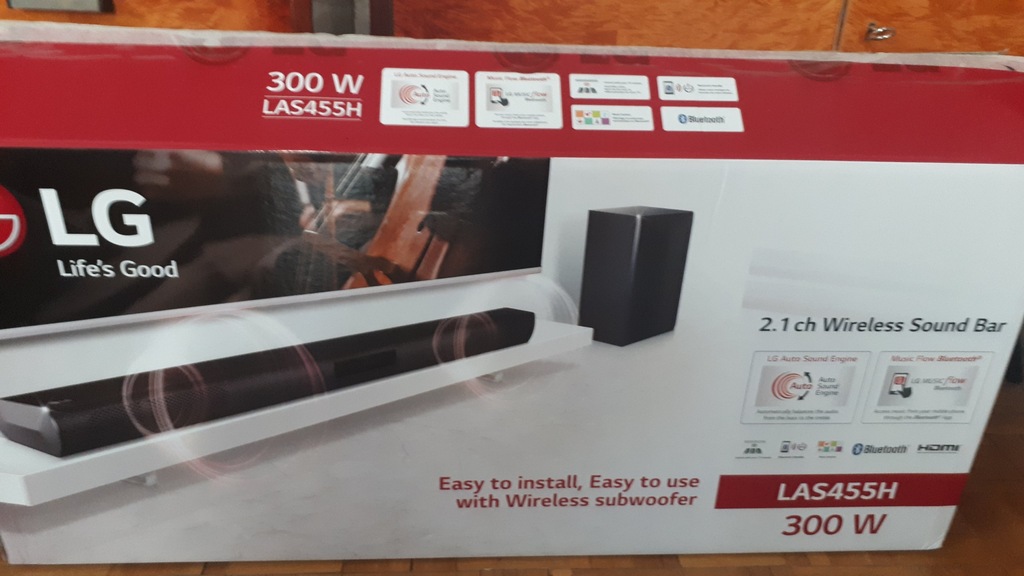 SOUNDBAR LG LAS 455H  STAN B.DOBRY