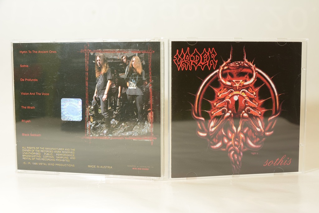 VADER - Sothis CD