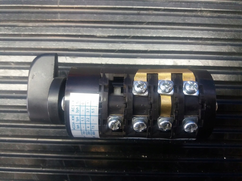 Przełącznik wyłącznik spawarka HZ5B-20/4 230/400V - 7451575146 ...