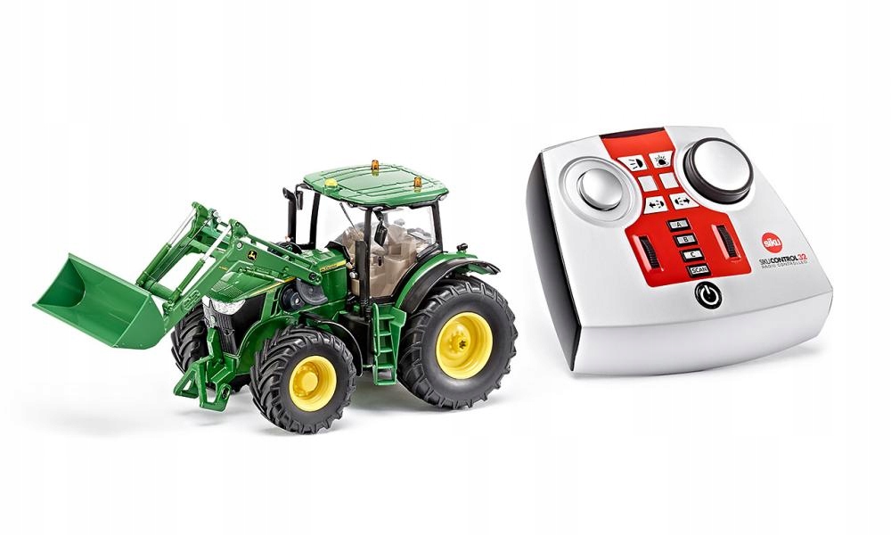 SIKU CONTROL 1:32 | JOHN DEERE Z ŁADOWACZEM | 6777